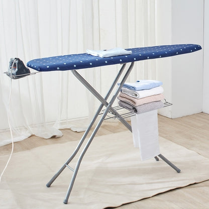 Ironing Board with Bottom Storage Tray, Thickened 4 Layers Iron Board